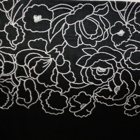 Ann Taylor LOFT MIDI Navy-blue Dress Size10P - Picture 13 of 15